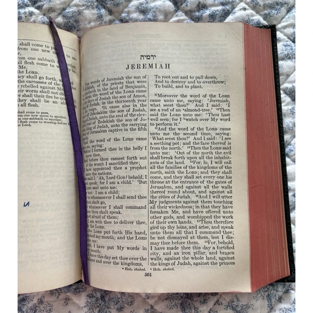Rare THE HOLY SCRIPTURES Masoretic Text 1941 Jewish Publication Society VINTAGE